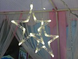 LED星星灯儿童帐篷专用安全电压五角星窗帘灯婚庆装饰灯节日挂灯