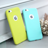 果冻系列iPhone6手机壳 苹果6 Plus糖果色保护套超薄马卡龙软壳