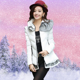 2015冬装外套棉衣女学生修身冬季棉袄韩版加厚棉服女中长款显瘦潮