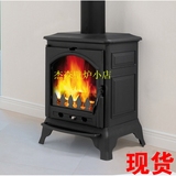 杰森独立真火壁炉 壁炉取暖器 铸铁燃木真火壁炉 欧式烤火炉JS28