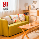 出口户型沙发海绵软实木视频欧式沙发椅原木可拆洗客厅布艺沙发