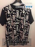 三冠 EVISU 2015秋冬新品 男式短袖T恤 专柜价590 AU15QMTS1200