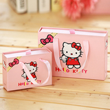 2016创意Hello Kitty 婚礼喜糖盒子婚庆用品成品抽屉式盒糖果礼盒