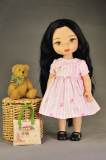 迪士尼16寸沙龙娃娃衣服BJD4分可穿连衣裙多色40cm玩具用仅售娃衣