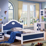欧式家具儿童套房 儿童床男孩床王子床1.2米1.5米青少年床韩式床