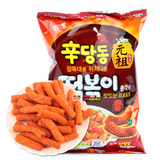 韩国进口食品零食海太辣炒年糕条元祖炒糕饼干215g大袋装