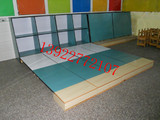 幼儿园专用床儿童午休床 儿童家居高档塑料木质床单节双节墙壁床