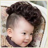 特价新款儿童摄影假发百天宝宝假发儿童摄影假发 影楼造型假发