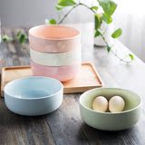 亿嘉创意米饭碗泡面碗陶瓷碗日式家用拉面碗汤碗水果碗甜品碗餐具