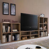 现代简约电视柜组合 客厅矮柜书柜多功能组合电视机柜 定做ABC款