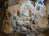 ｛木子童话｝外国日本信销邮票剪片500g 一斤