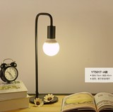 创意现代简约个性北欧宜家卧室书房书桌床头木质阅读学生工作台灯