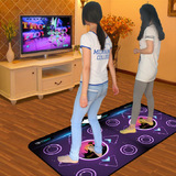 悦步中文高清99万首减肥机电视电脑两用双人PK跳舞毯接口家用