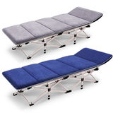 折叠床k多为铝合金行军床户外加固便携 高强度平板床午休A2I