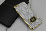 正品Michael Kors大牌iphone6 plus手机壳苹果6皮质MK手机壳 贴皮
