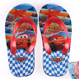 Disney/迪士尼 麦昆卡通汽车总动员 男童人字拖鞋软防滑夹脚童鞋