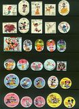 K-03 日本信销邮票 迪士尼卡通人物 异形邮票 30枚 3套全 信销