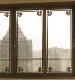 中式边角装饰墙贴纸 中国风复古玻璃门窗格橱窗店铺装饰贴窗花贴