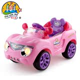 儿童电动车女四轮宝宝玩具车带遥控可坐人童车小孩汽车1-2-3-4岁