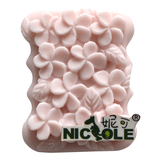 妮可R0055 小花 花朵 手工皂硅胶模具 感恩节 创意香皂 软陶模具