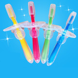 正品 婴儿乳牙刷宝宝硅胶软毛牙刷幼儿童训练牙刷医用级0-1-2-3岁