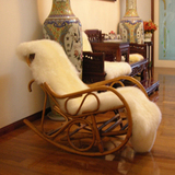 羊毛椅垫 飘窗垫摇椅垫 纯羊毛沙发垫 坐垫毯 冬季老板椅垫 正品