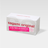 日本sagami相模002超薄避孕套0.02mm安全套大容量20片装冈本002