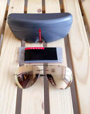 2015 款Prada SPS 50p 男女通用普拉达新款镜面反光太阳眼镜现货