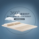 泰国纯天然乳胶七区按摩床垫-成人软垫180/150床垫床褥席梦思