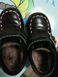 [转卖]小林川子女童冬季皮鞋真皮棉鞋加绒保暖儿童雪地靴棉短靴