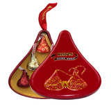 好时巧克力Kisses 6粒水滴型铁盒装 结婚庆喜糖成品包装 买多包邮