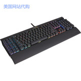 美国代购 Corsair/海盗船K95 RGB机械游戏键盘（樱桃MX棕色）