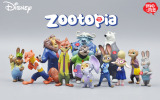 迪士尼 疯狂动物城zootopia 玩具公仔 12款动物模型 手办玩偶摆件
