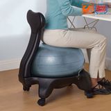 LIVEUP瑜伽球椅 办公椅 矫正脊椎坐姿 健身减肥器材 锻炼核心平衡