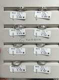 926香港代购周生生专柜白金PT990铂金戒指多款男女款对戒