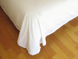 特价外贸原单全棉纯色床单单件双人纯棉秋冬加厚欧式圆角1.5 1.8