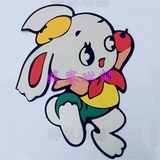 新款幼儿园装饰贴画diy手工创意eva粘贴类小兔子米老鼠泡沫动物