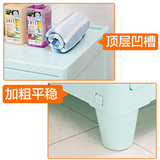 夹缝柜抽屉式柜子塑料浴室置物架卫生间收纳柜厕所储物柜 可移动