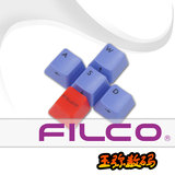 斐尔可 Filco 机械键盘键帽 WASD 蓝色方向键 五枚键帽套装