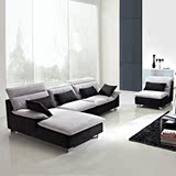 品牌家具 布艺沙发组合 小户型沙发 转角宜家客厅家具拆洗布沙发