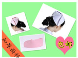 白色粉色蓝色护士帽加厚男女手术帽医生圆帽子护士裤耐洗抗皱包邮