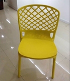 塑料餐椅简约现代餐椅镂空椅子设计师创意椅子电脑椅工程椅户外椅