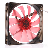 红魔14025 14CM风扇 机箱风扇 LED红光 14公分 超静音 14厘米风扇
