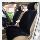 新款短毛汽车坐垫免捆绑羊毛绒坐垫冬天保暖通用座垫汽车用品大众