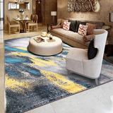 新中式地毯客厅卧室简约水墨日式现代抽象美式古典北欧大茶几毯垫