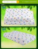 ventry泰国进口儿童乳胶枕头全棉卡通学生枕小孩宝宝枕头枕芯加长