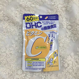 现货日本代购DHC维生素c維他命C VC 60日 美白促进胶原蛋白吸收