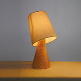 本来设计原木质装饰欧式创意小台灯卧室床头灯调光复古小夜灯定制