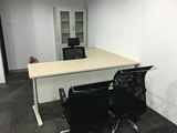 海沃式品牌办公桌 二手办公家具钢木经理桌 升降主管电脑桌