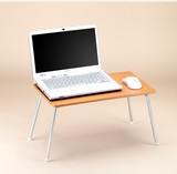 笔记本电脑桌放床上电脑桌学生宿舍折叠电脑桌木质书桌微小型桌子